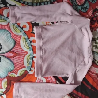 Camiseta ballet manga larga rosa