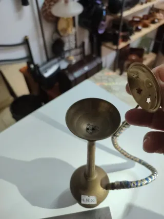 Objeto árabe antigua de latón