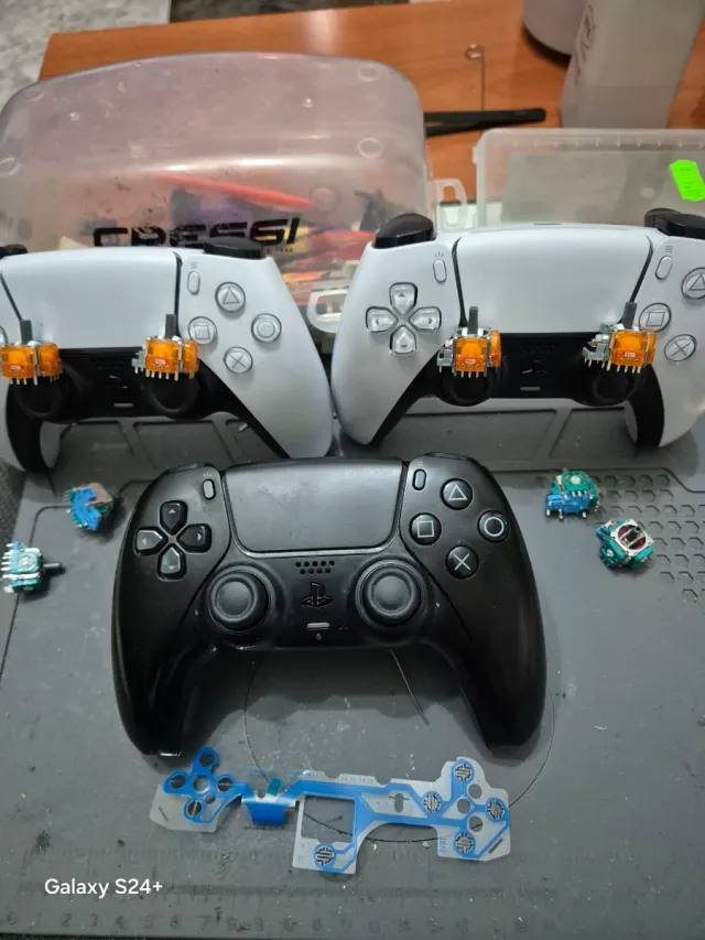 Mando PS5 Reparado Sticks TMR Carbono Magnético