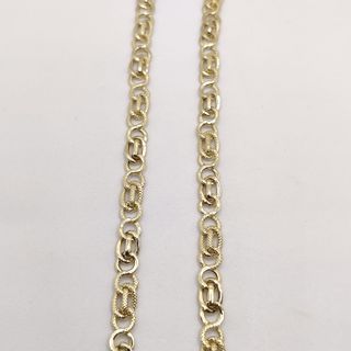Cadena Diseño de oro de 18k, 12.45 g, 45 cm.