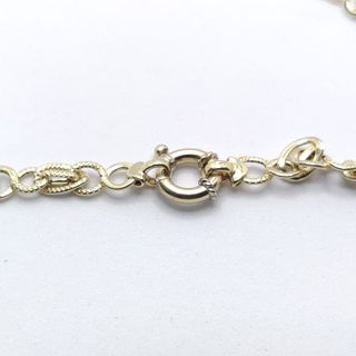 Cadena Diseño de oro de 18k, 12.45 g, 45 cm.