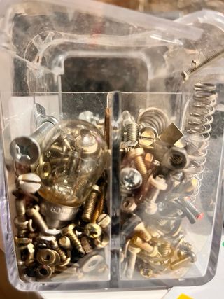 Lote tornillos, tuercas, arandelas y muelles