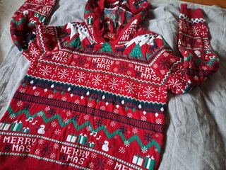 Jersey MERRY CHRISTMAS decoración NAVIDAD unisex