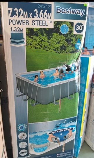 Piscina Bestway Power Steel 732x366x132cm