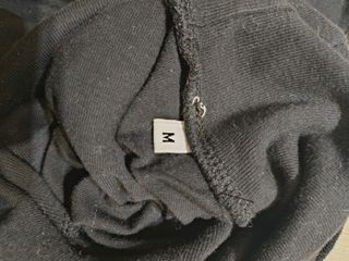 Maglietta Dolcevita Nera Taglia M