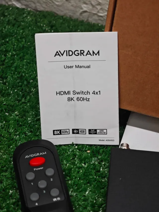 Conmutador HDMI AVIDGRAM 8K 60Hz 1x5
