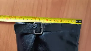 Stivali donna neri tacco alto n.37