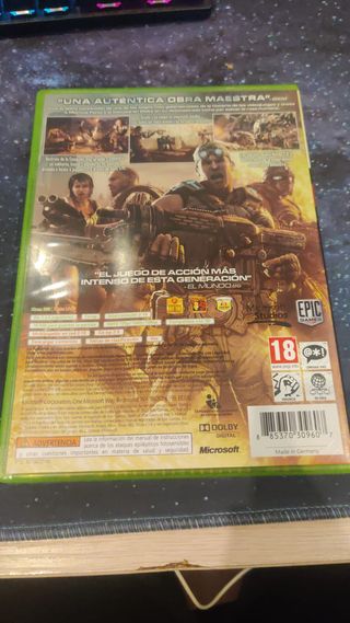Gears of War 3 Xbox 360 y Xbox series