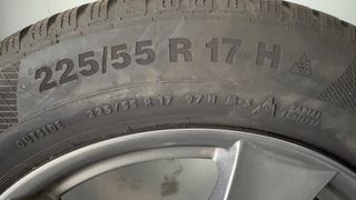 Ruedas de invierno en 17" 225/55 97H