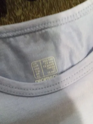 Lote 4 Camisetas Manga Corta Niña talla 12-14