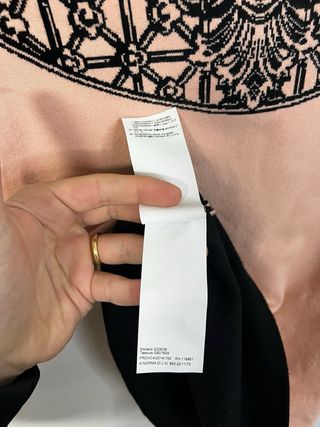 Vestito Versace S/M rosa barroco