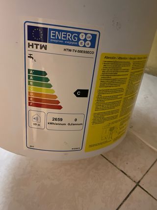 Calentador Eléctrico HTW 50L