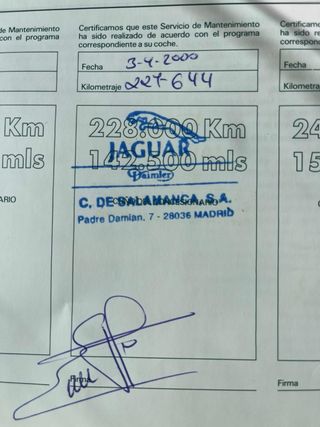 Jaguar XJ6 3.6 manual gasolina de 1988