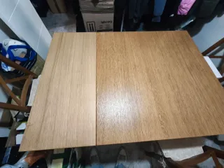 Solo 3 Dias!!Mesa de comedor extensible de madera