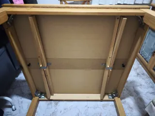 Solo 3 Dias!!Mesa de comedor extensible de madera