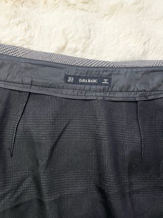 Falda Zara cuadros talla XS