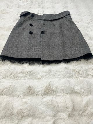 Falda Zara cuadros talla XS