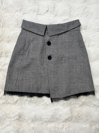 Falda Zara cuadros talla XS