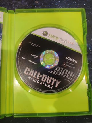 Call of Duty World at War Xbox 360