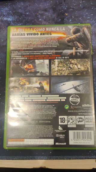 Call of Duty World at War Xbox 360