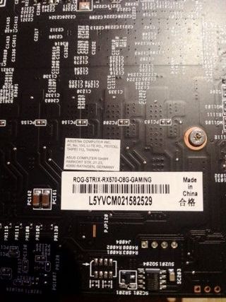 Tarjeta Gráfica ASUS ROG Strix RX 570 8GB