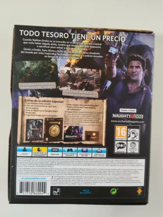 Uncharted 4 El Desenlace del Ladrón PS4
