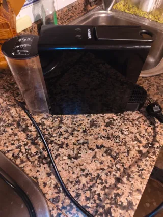 Cafetera Nespresso Krups Negra