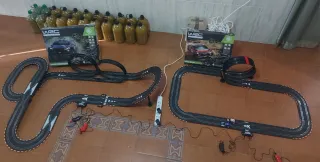 Lote de Scalextric WRC con 4 coches