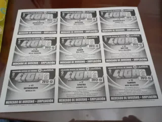 Cromo Liga 2013-2014 Mercado Invierno