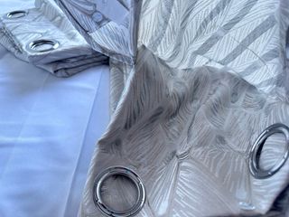 2 Tende Ophelia Coprente 130x275 Beige/Argento