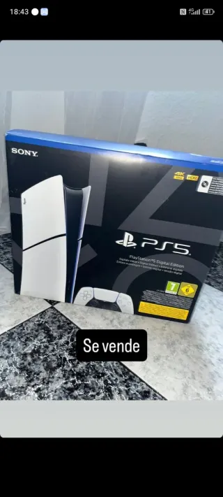Consola PS5 Digital Edition Sony