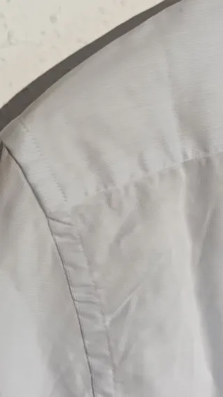 Camisa Zara Slim Fit Azul Talla L