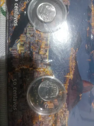 Lote 8 Monedas del Mundo: Brasil, Seychelles, UK,