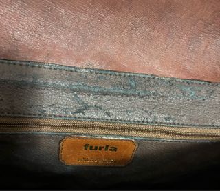 Borsa Furla Coccodrillo Marrone