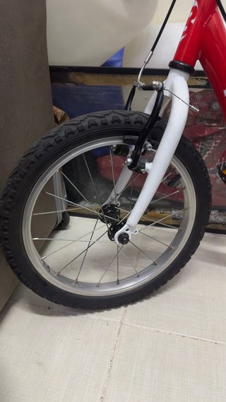 Bicicleta infantil 16 B-PRO roja