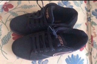 Zapatillas Heelys Talla 39 Negras y Marrones