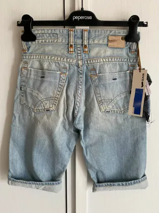 Bermuda Jeans Bambino Gas Tg 8 Anni