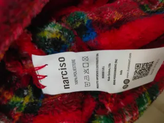 Mantella Poncho Narciso Natale Donna M