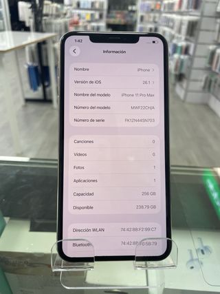 iPhone 11 Pro Max 256GB Blanco