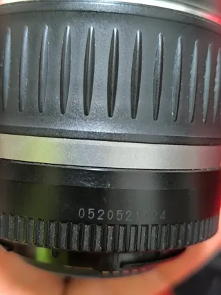 Objetivo Canon EF-S 18-55mm f/3.5-5.6 II