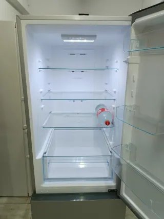 Nevera Candy plateada