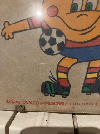 Poster ESPANA Futbol 82 Coppa del Mondo