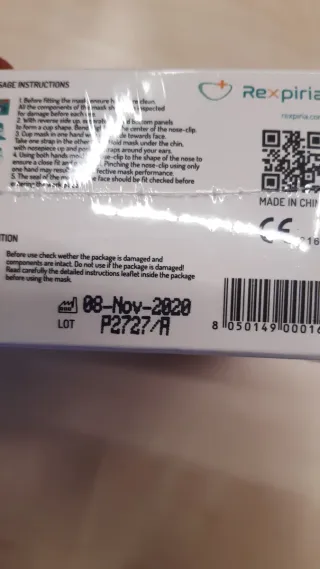 Mascherine chirurgiche FFP2 Rexpiria (10 pz)