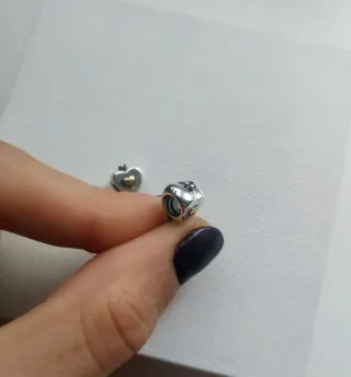 Cadena de seguridad corazones