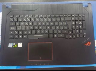 Tastiera ASUS ROG Strix Nero e Arancione