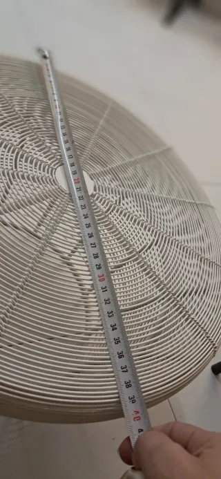 Mesa auxiliar diseño metálica blanca