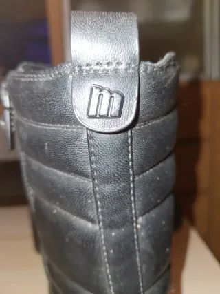 Botines Mustang Negros Talla 40