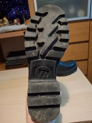 Botines Mustang Negros Talla 40