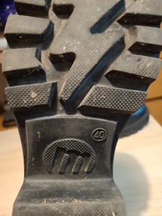 Botines Mustang Negros Talla 40