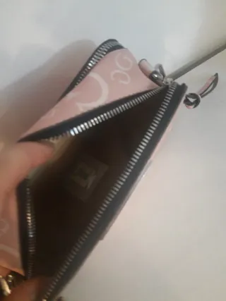 Bolso  Rosa y Negro nuevo a estrenar.